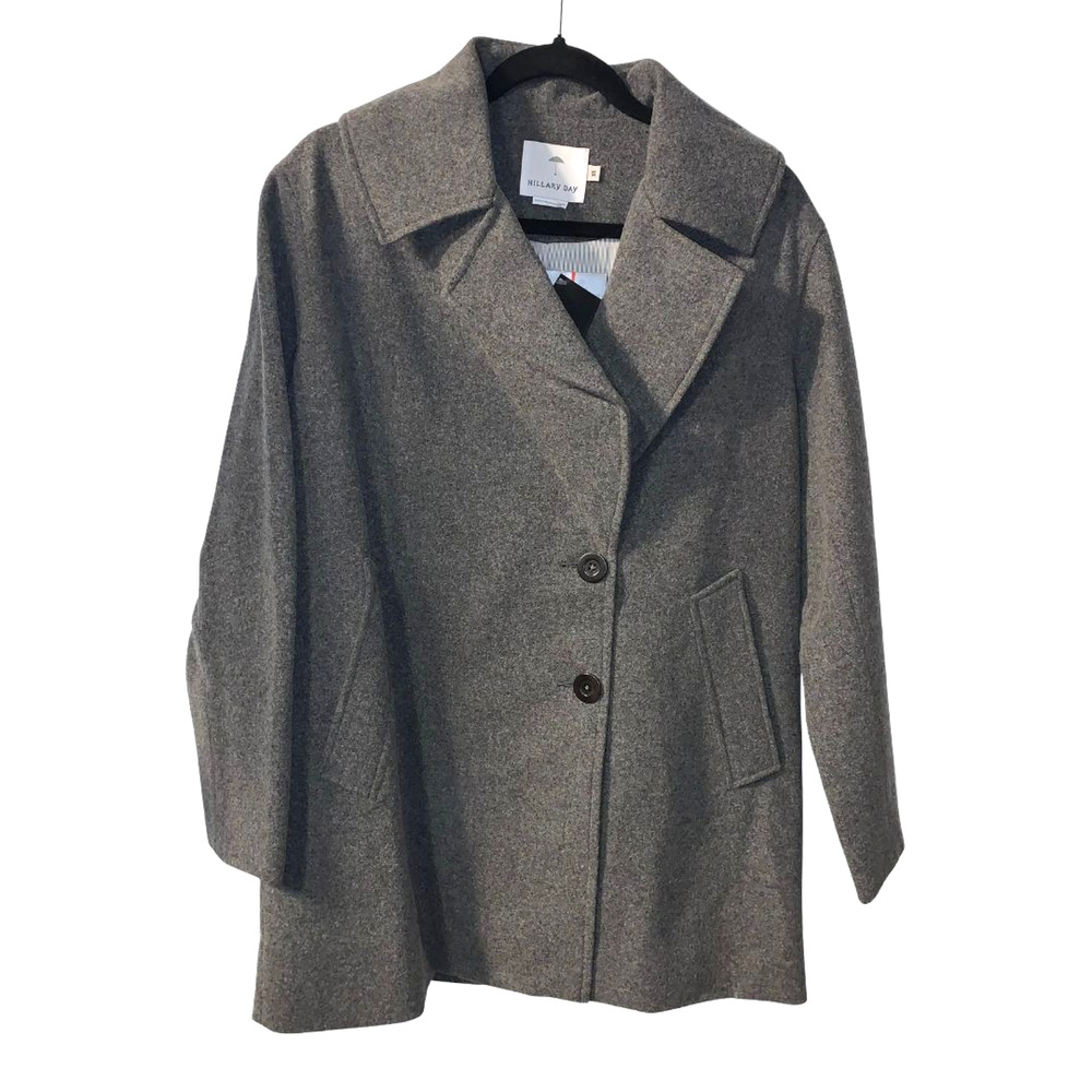 Hillary Day Women's Schoeller C_Change Jacket Size XS NEW Waterproof Wool Preppy